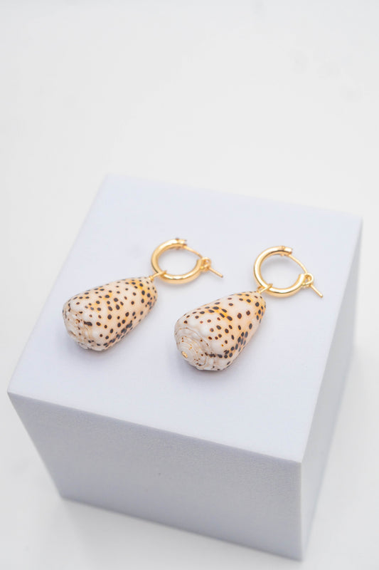 Flea Cone Earrings 1 Inch