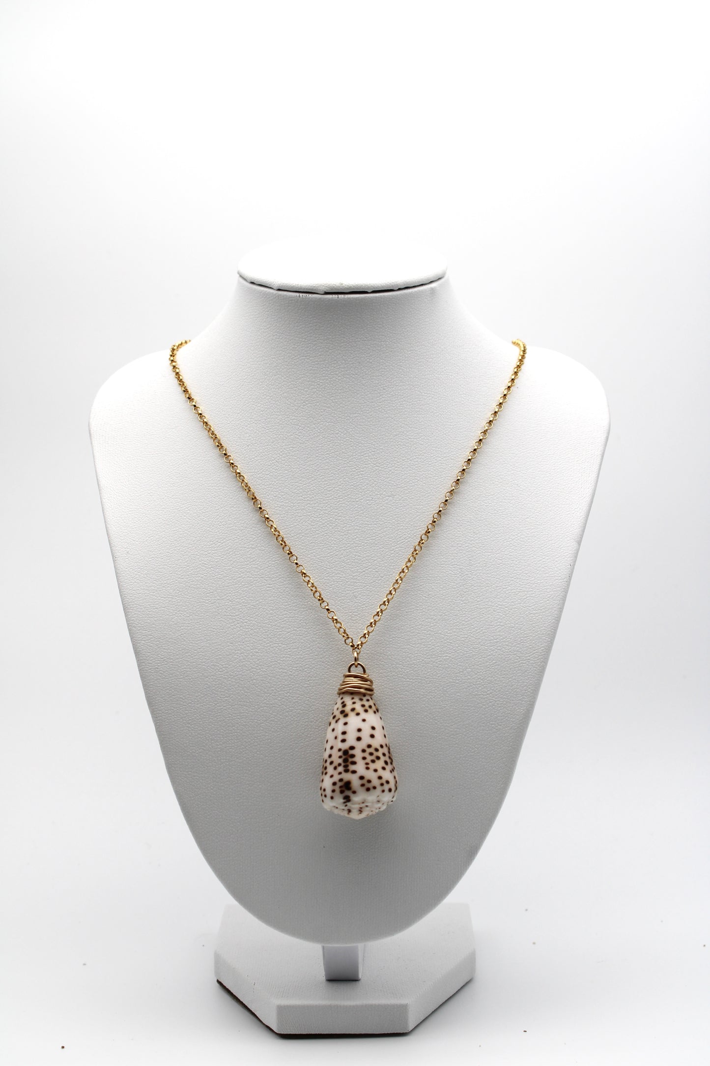 Large Flea Cone Unisex Necklace