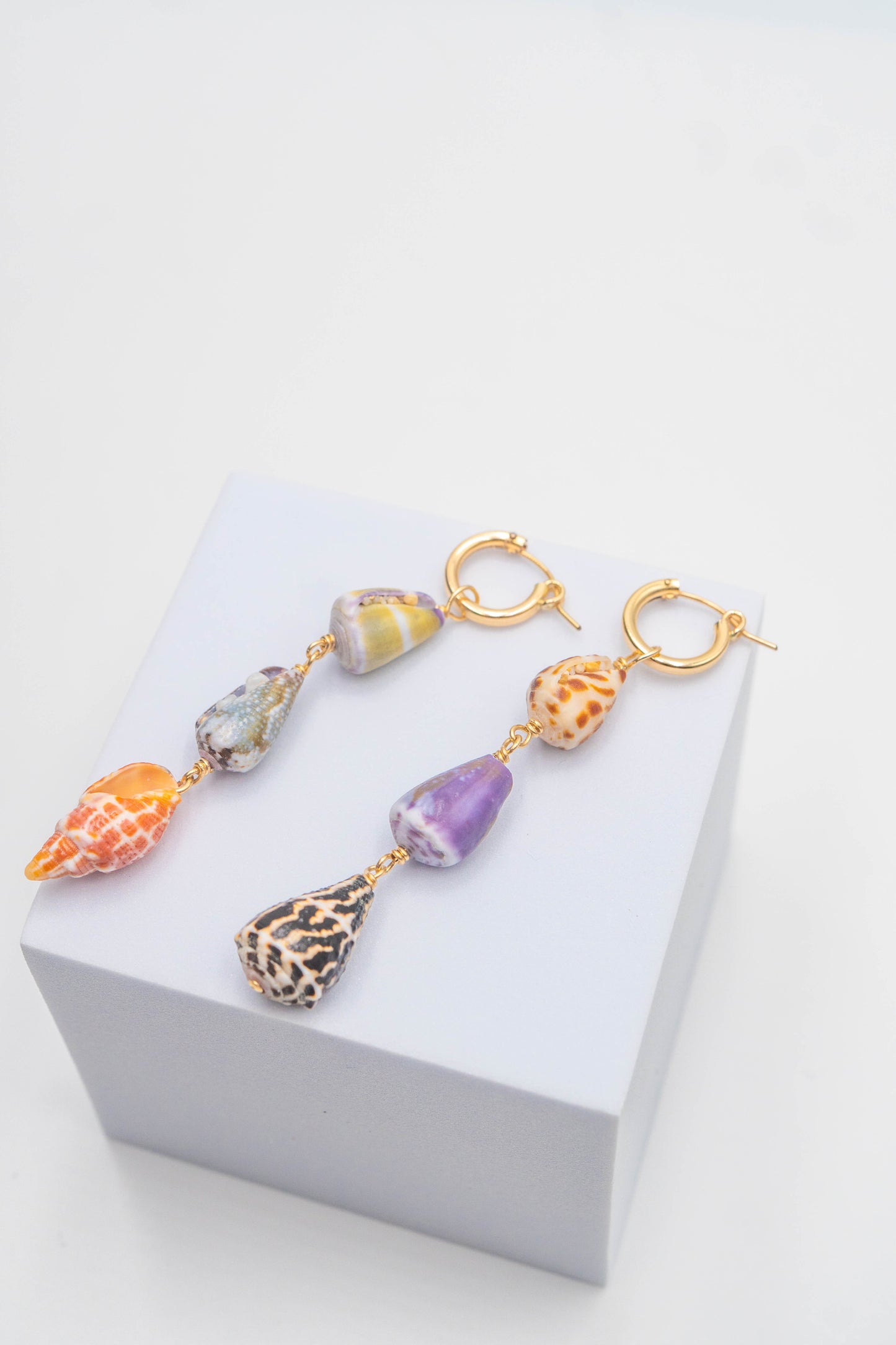 Multi Shell Earrings