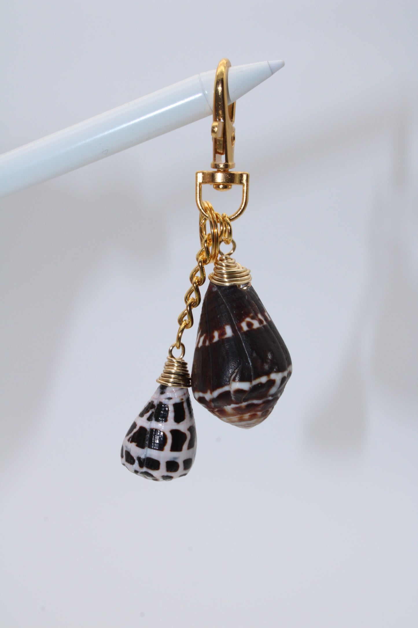 Hebrew + Chaldean Cone Key Chain