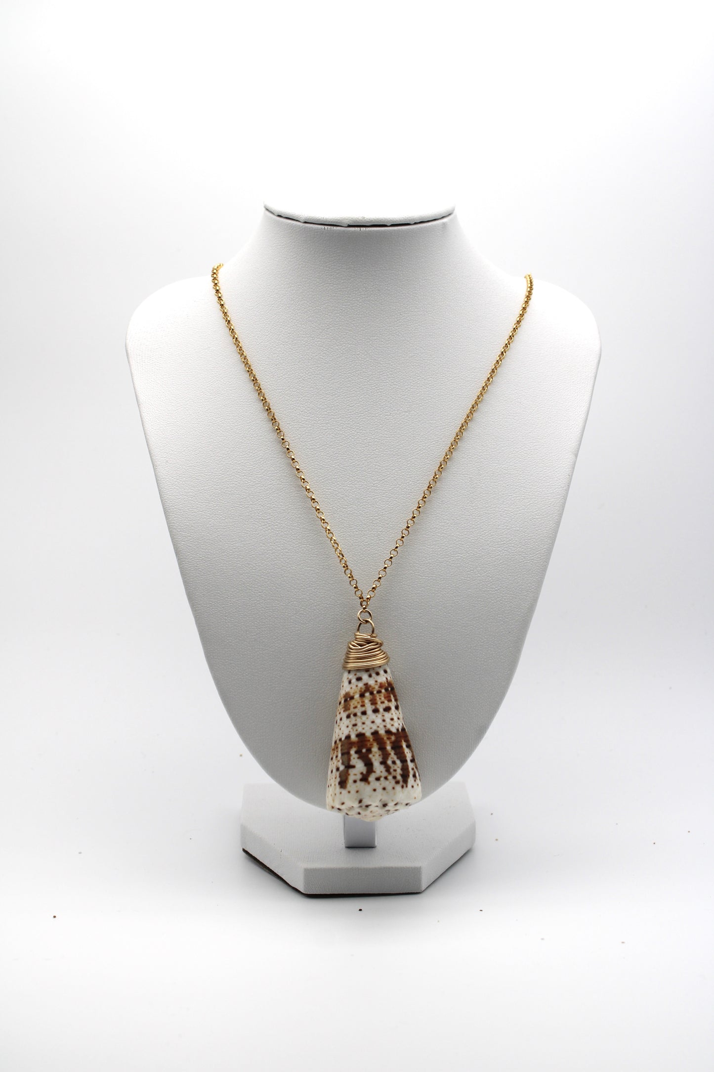 Large Imperial Cone Unisex Necklace