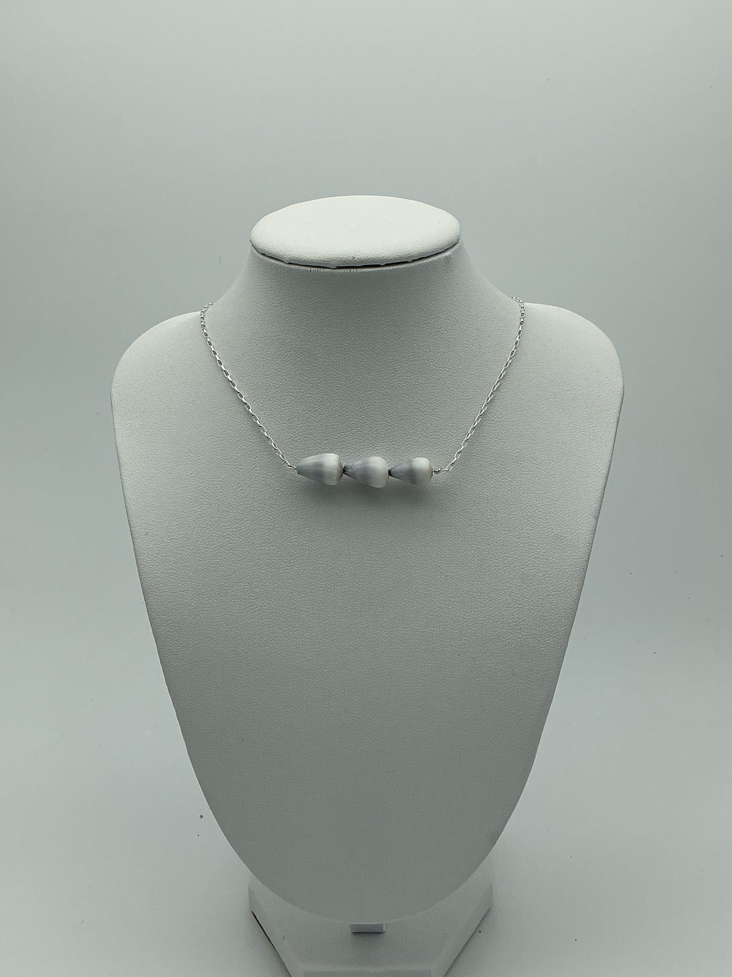 Dwarf Cone Sterling Silver Necklace