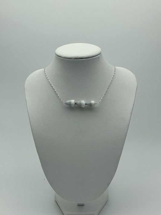 Dwarf Cone Sterling Silver Necklace