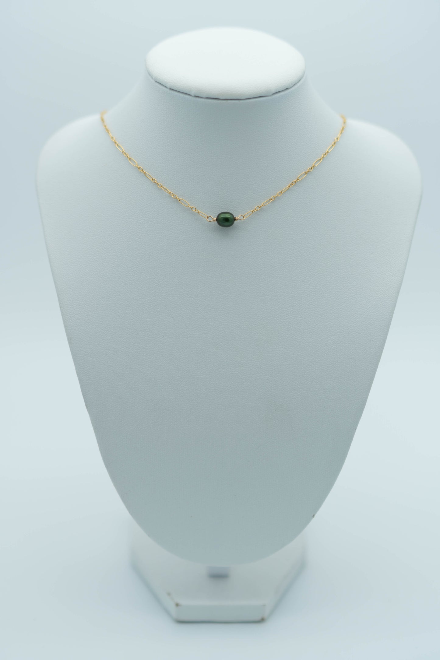 Green Pearl Choker