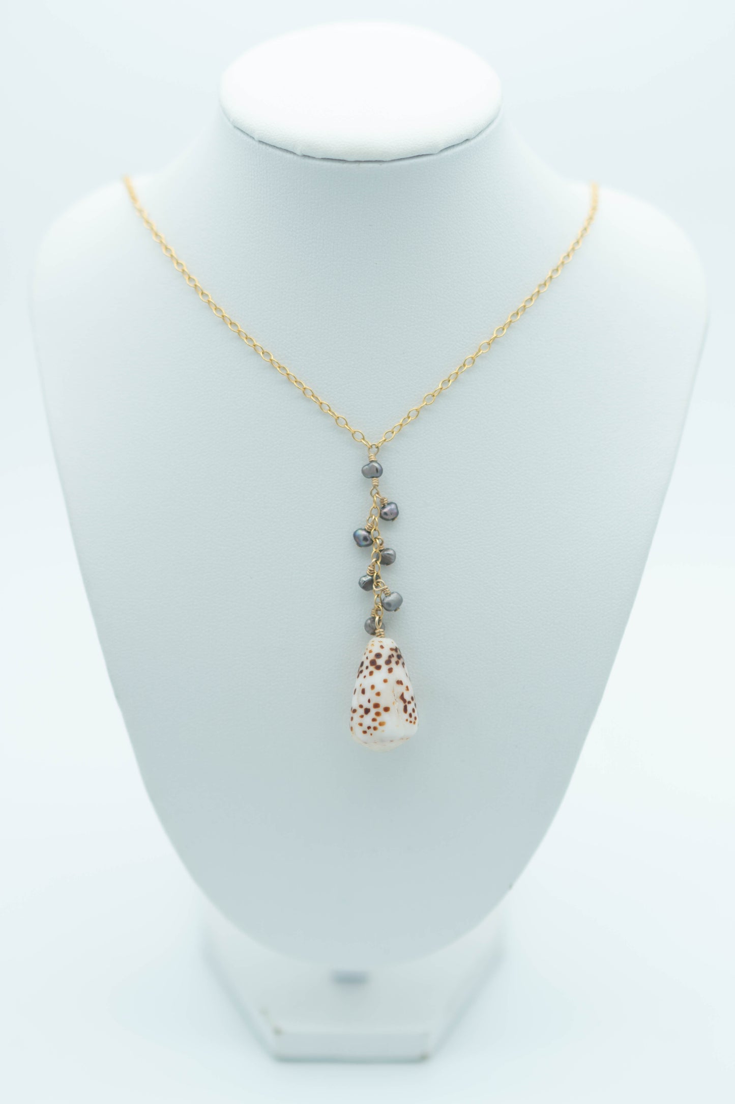 Flea Cone Waterfall Necklace