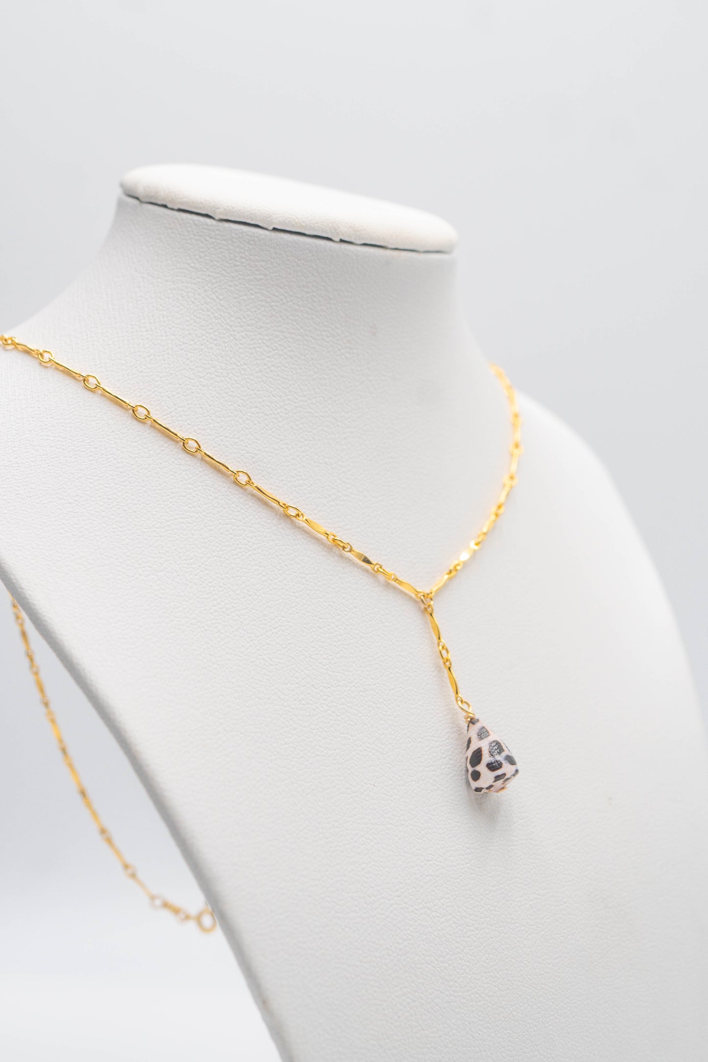 Baby Hebrew Cone Drop Necklace