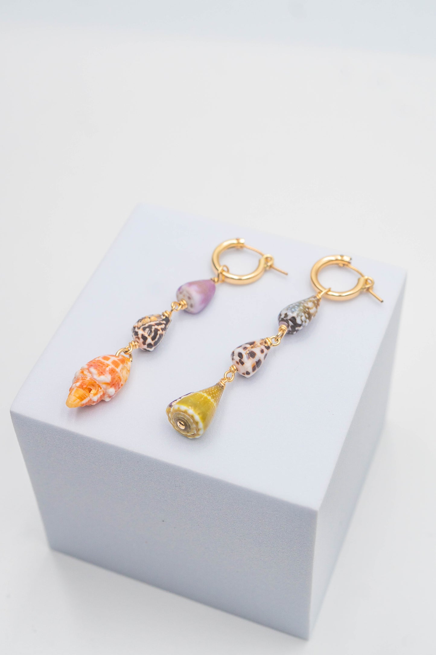 Multi Shell Earrings