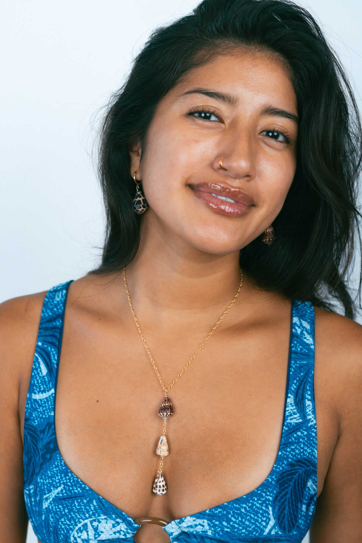 Mismatch Shell Earings