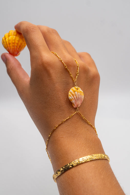 Sunrise Shell Hand Chain