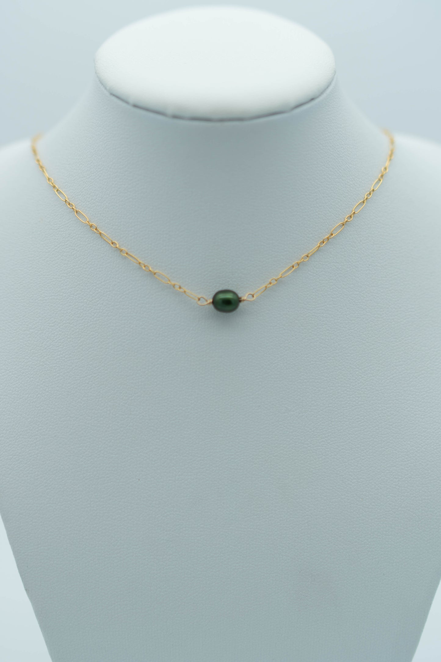 Green Pearl Choker