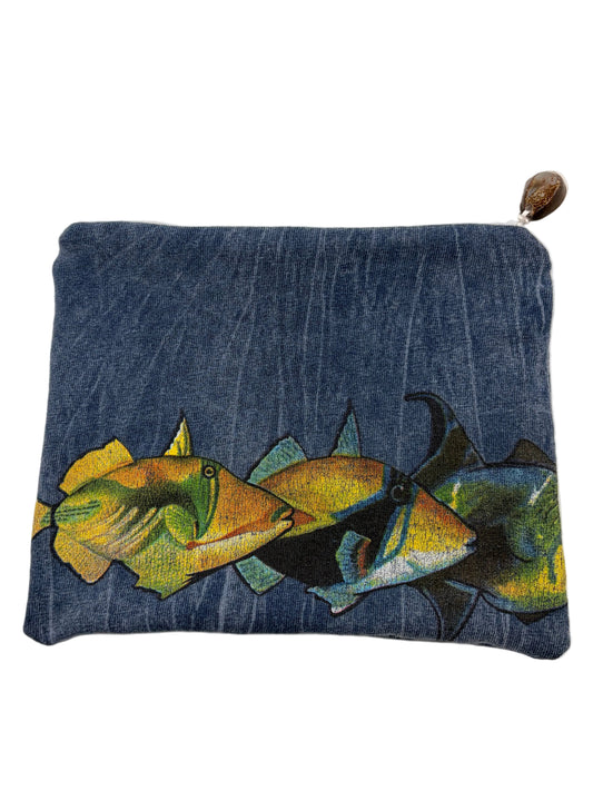 Humunukunukuapua'a Print Pouch
