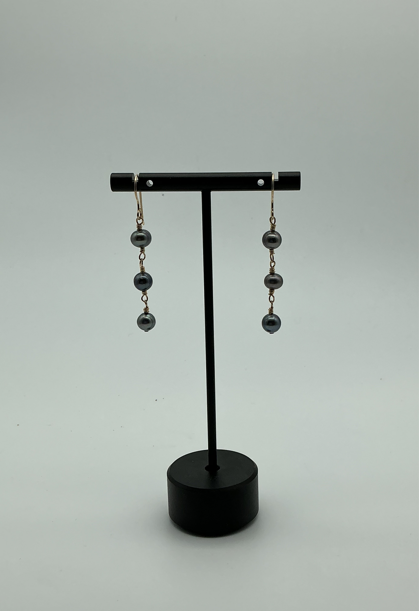 Light Blue Akoya Pearl Earrings