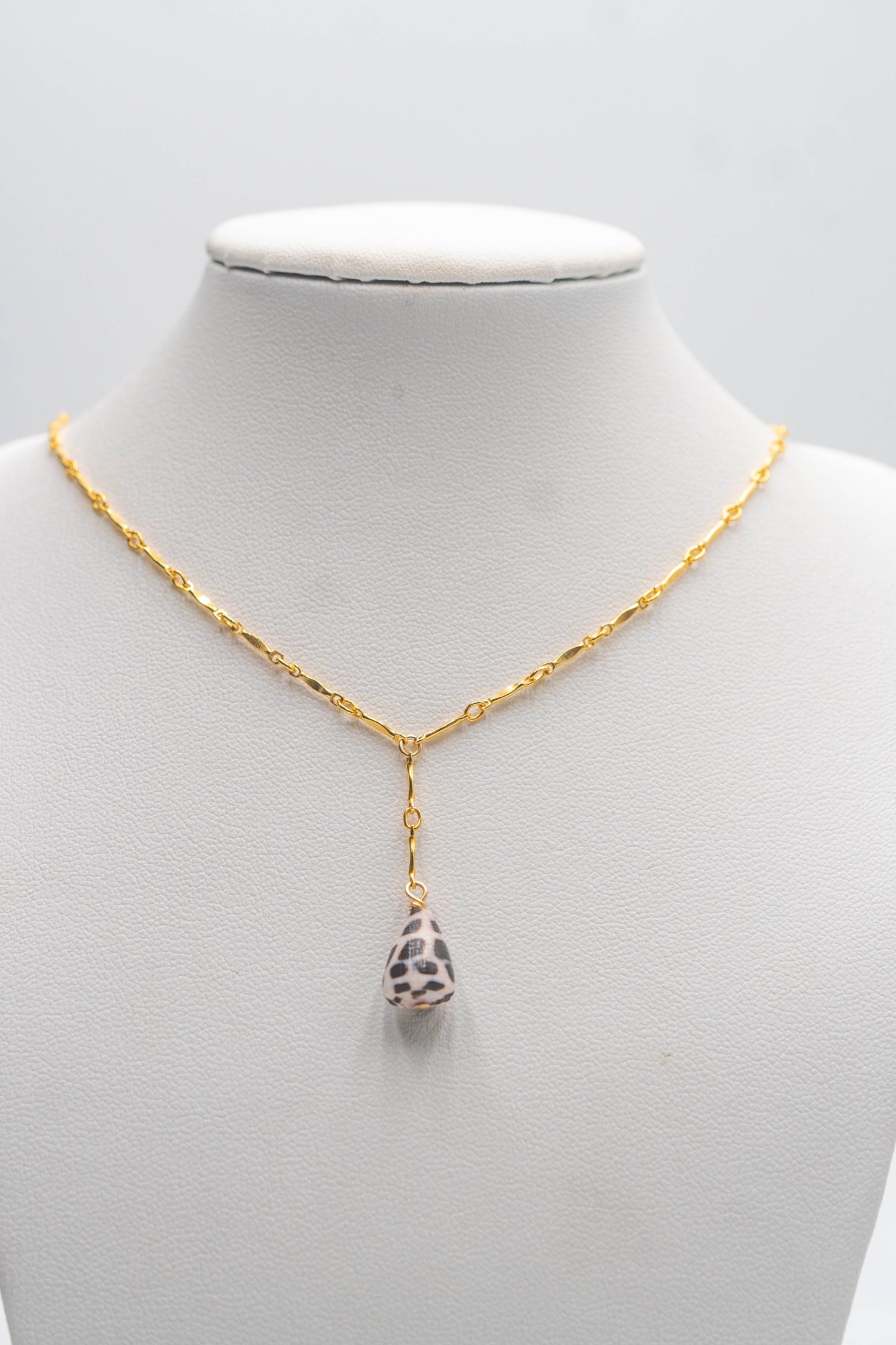 Baby Hebrew Cone Drop Necklace