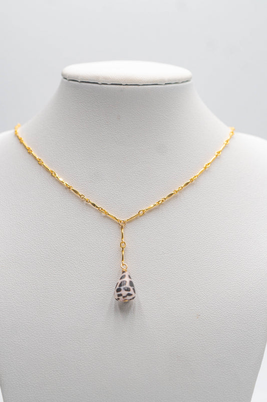 Baby Hebrew Cone Drop Necklace