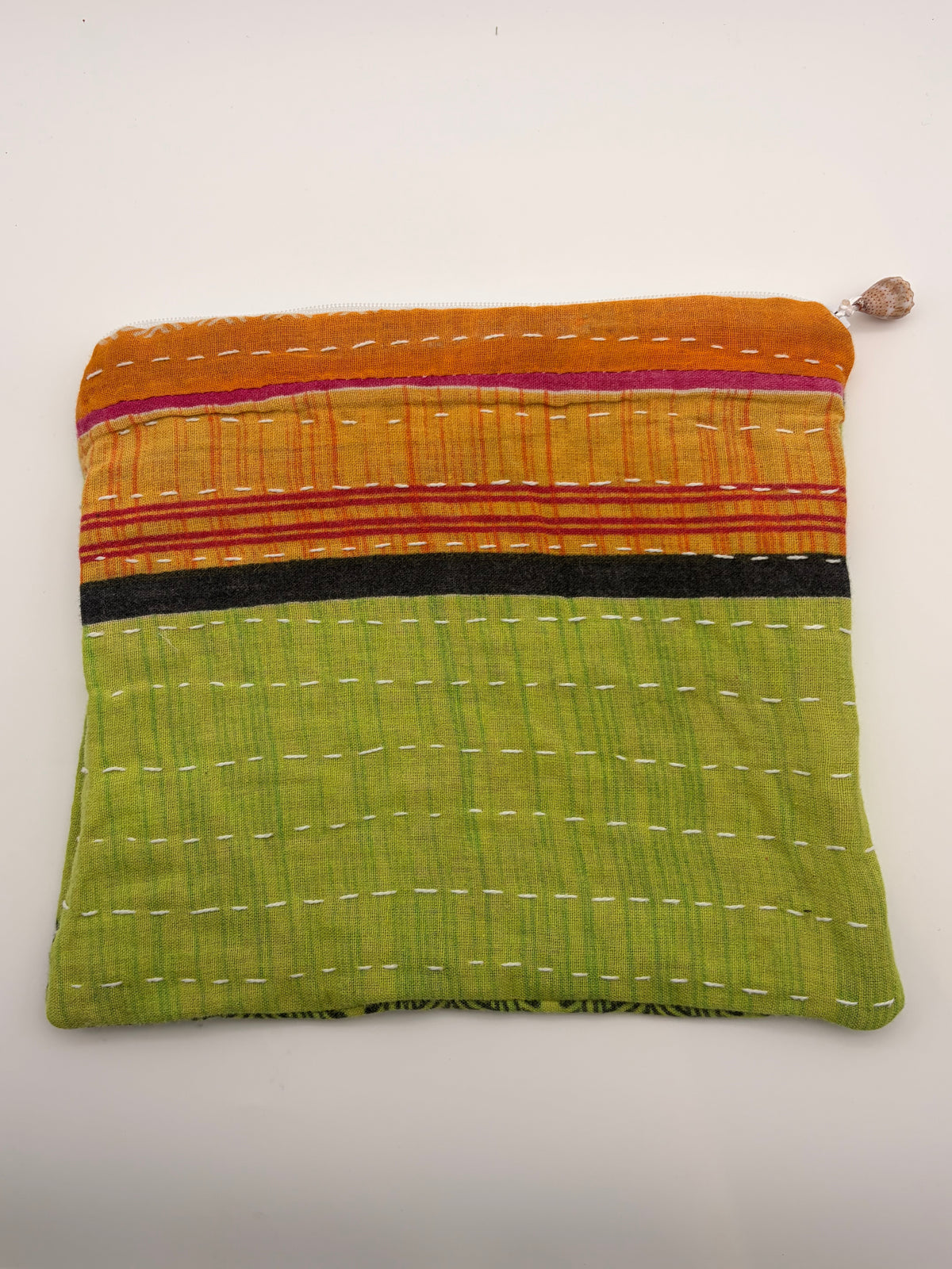 Kantha Shell Pouch Set