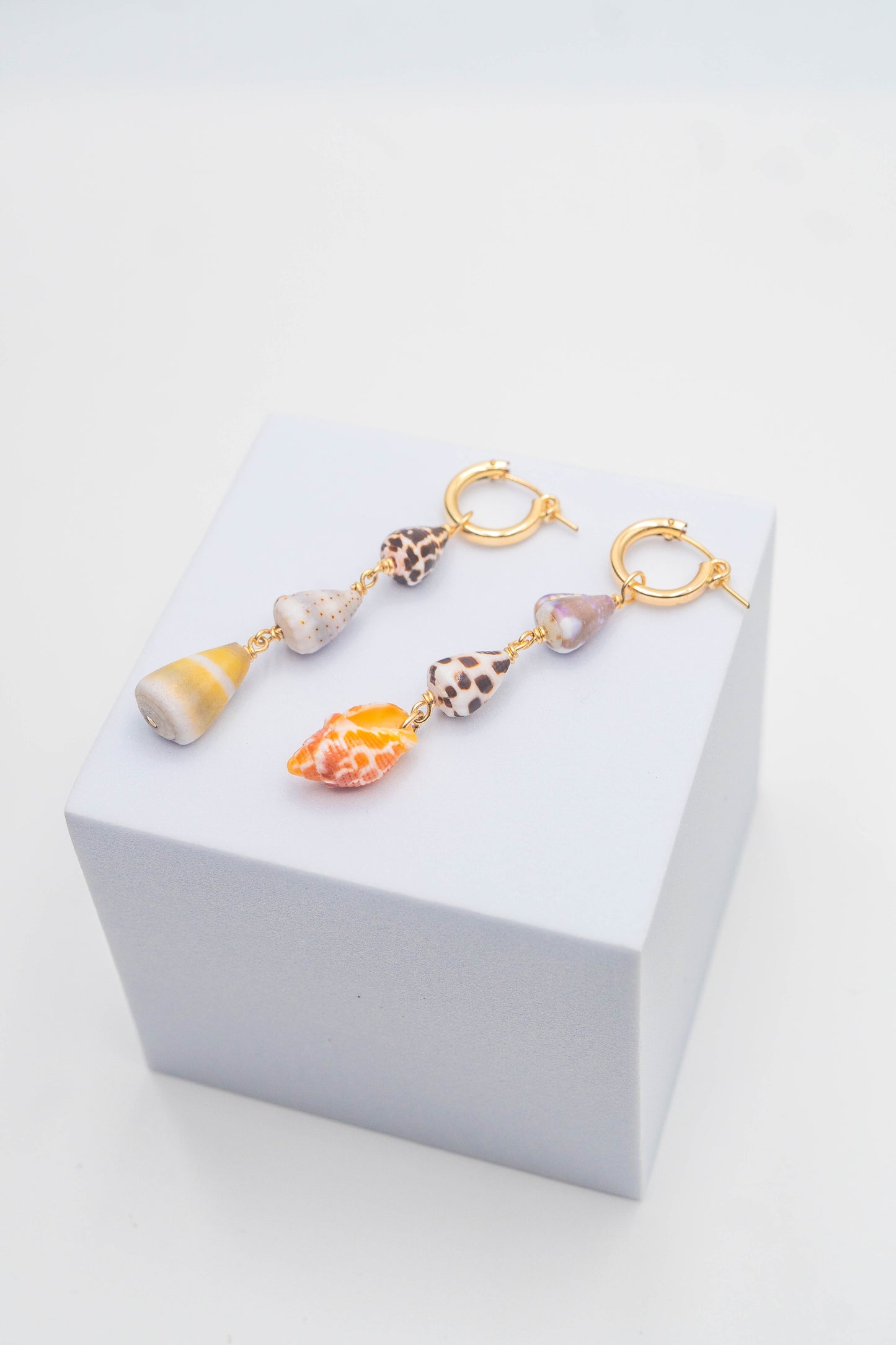 Multi Shell Earrings