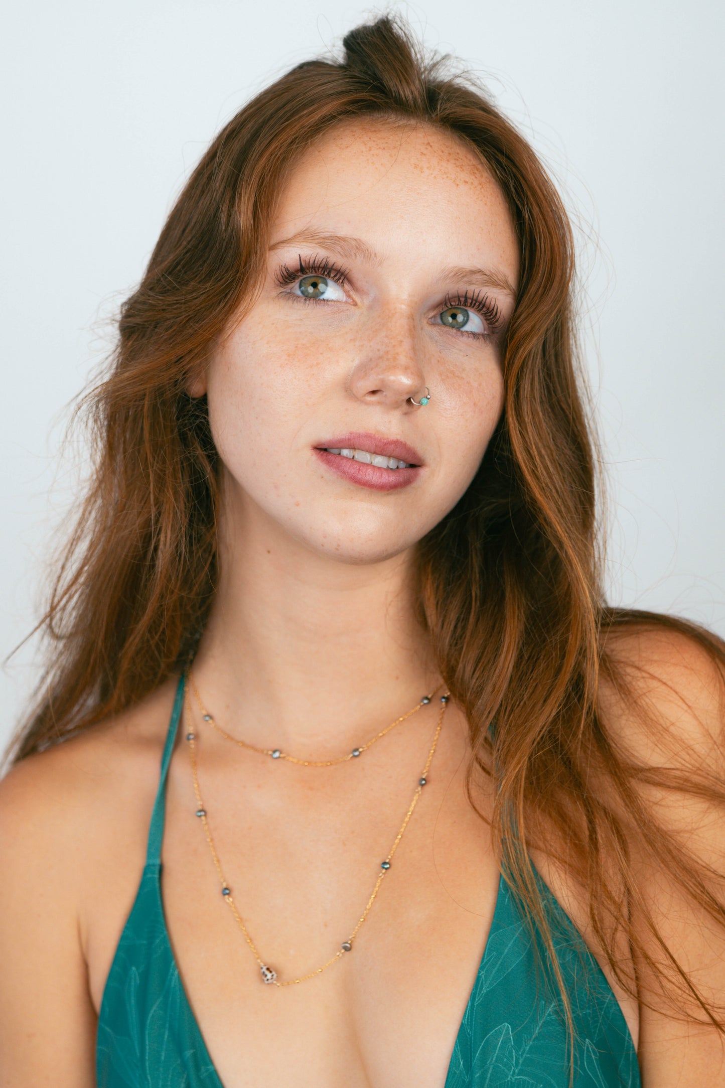 Keshi Pearl Infinity Necklace