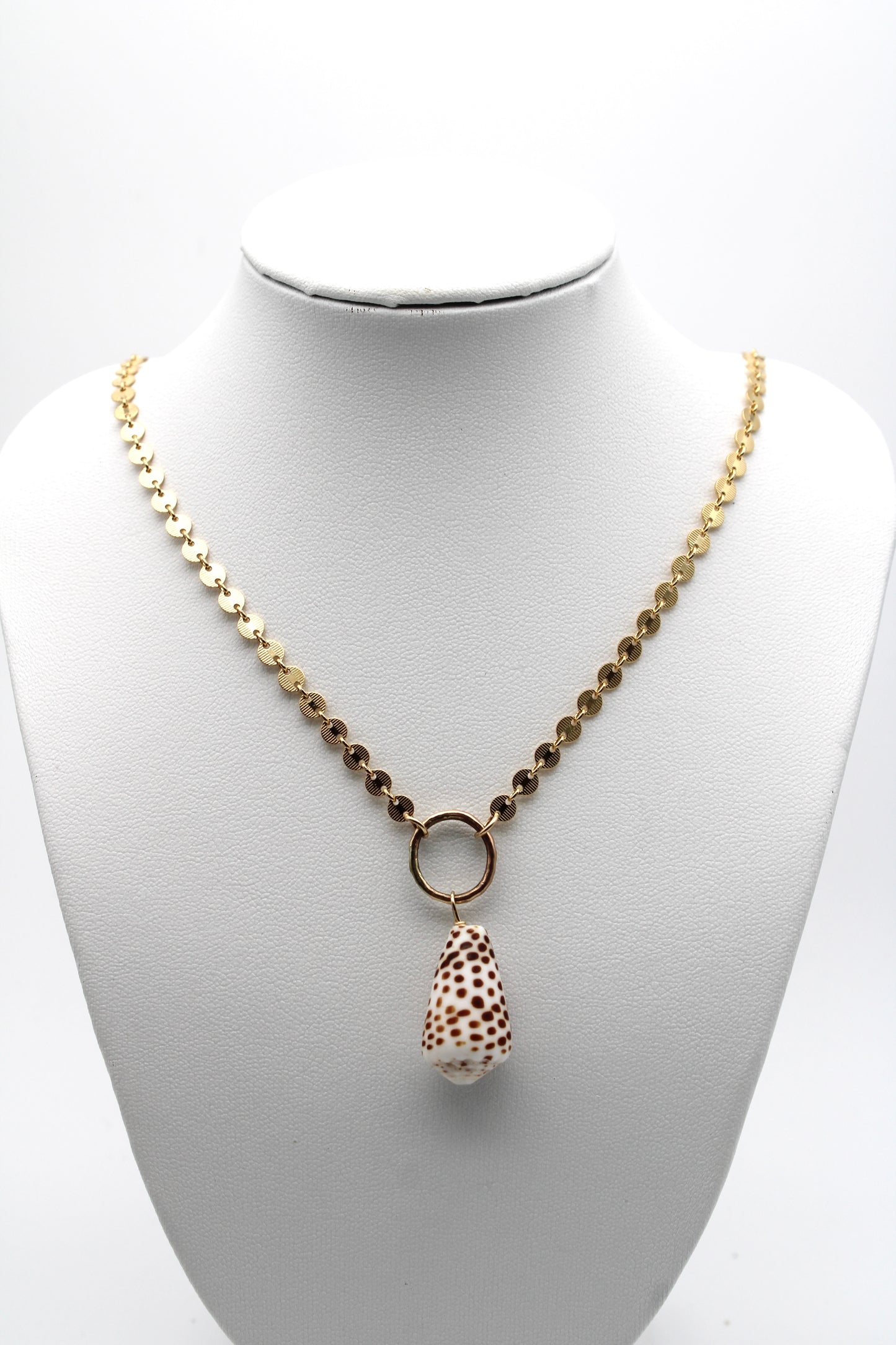 Flea Cone Ring Necklace