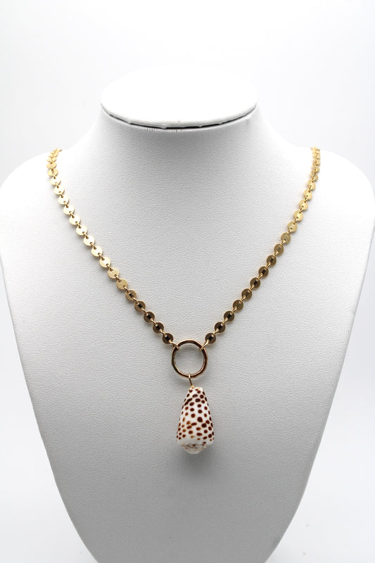 Flea Cone Ring Necklace