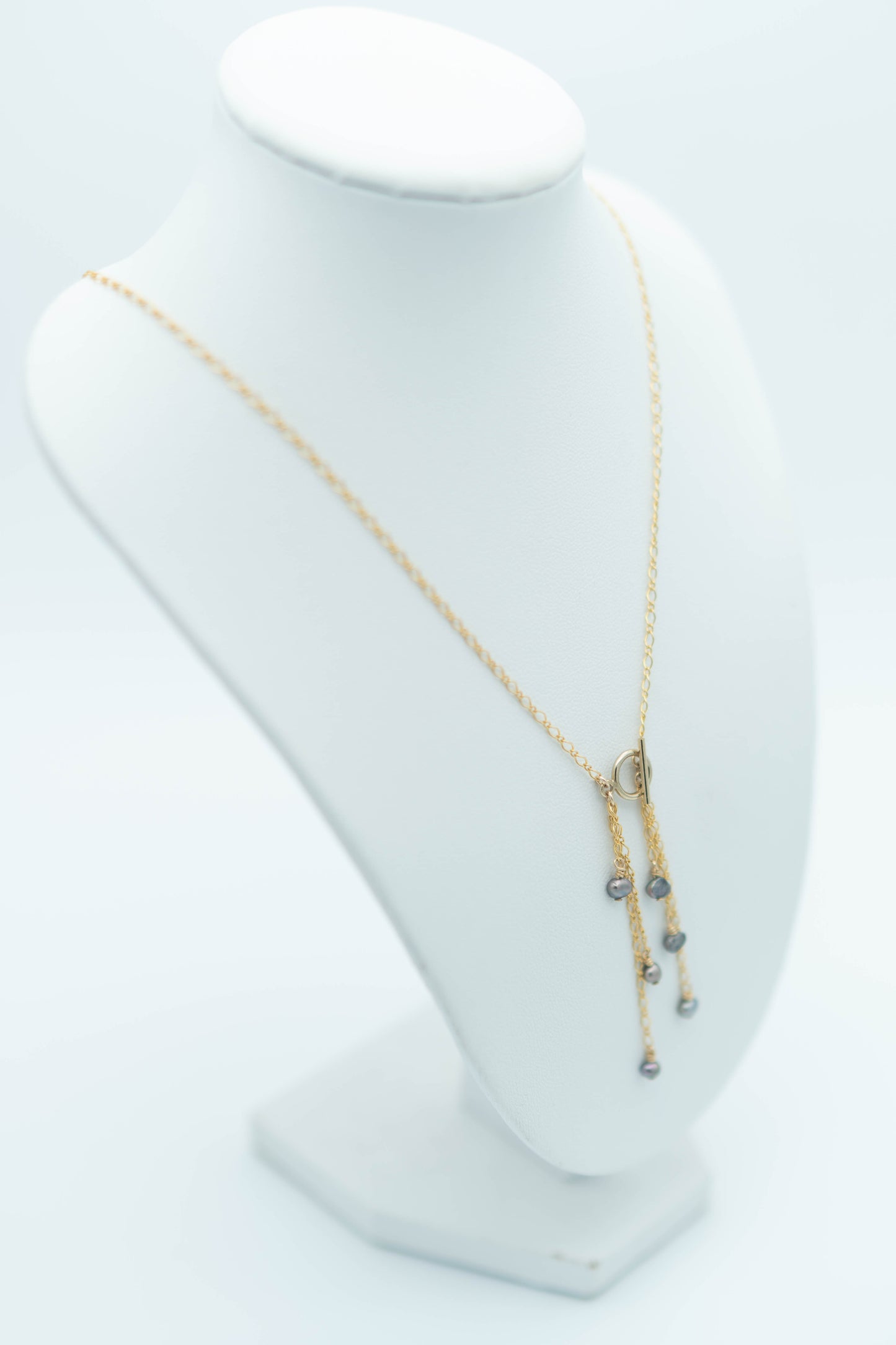 Keshi Pearl Waterfall Necklace
