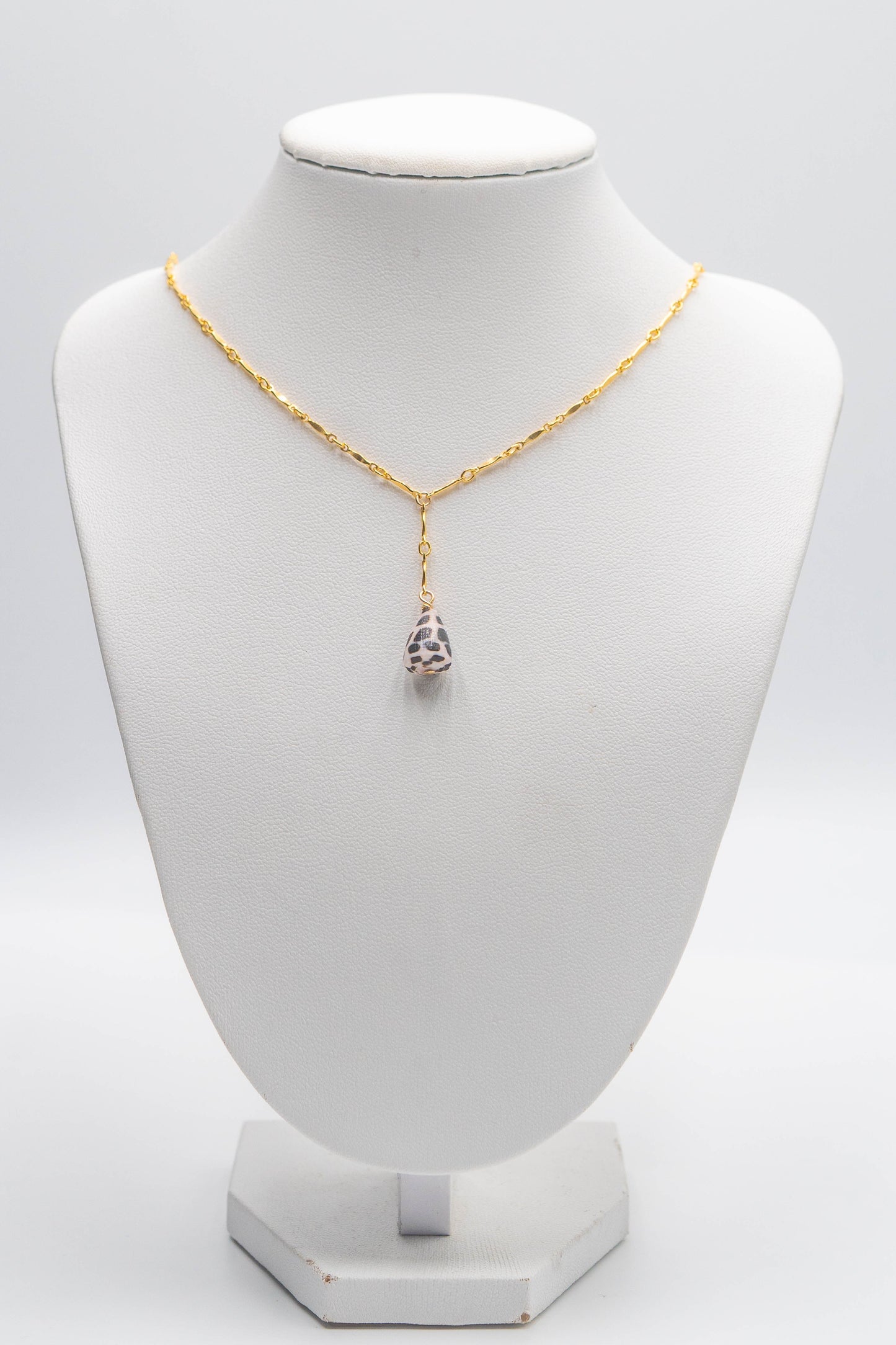 Baby Hebrew Cone Drop Necklace