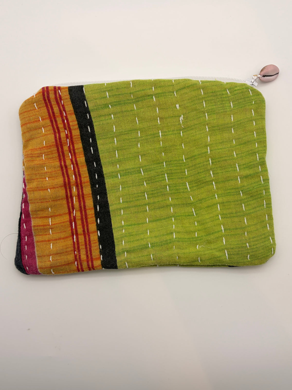 Kantha Shell Pouch Set