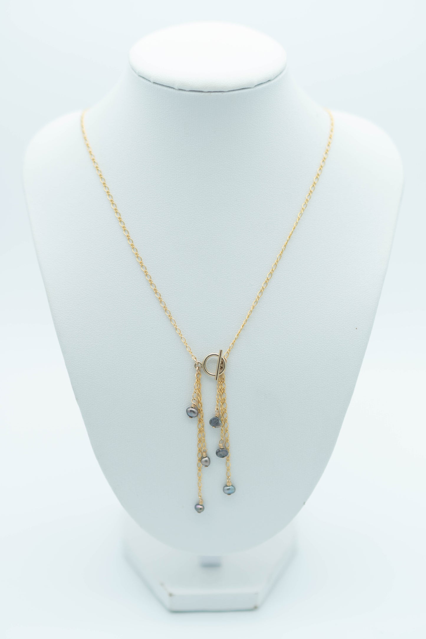 Keshi Pearl Waterfall Necklace