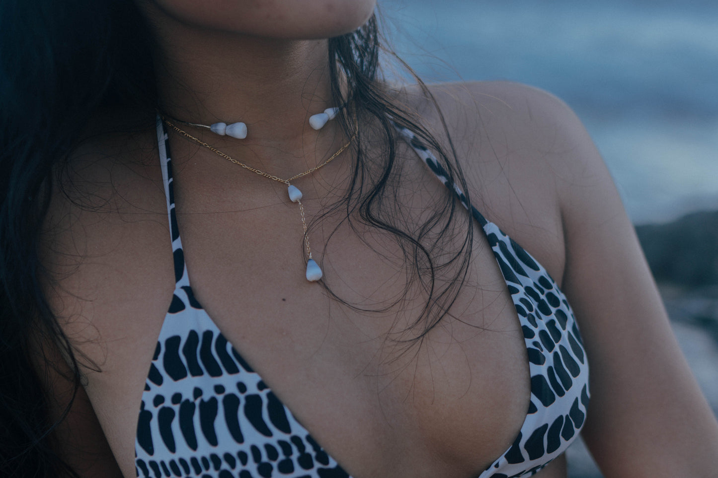 Dwarf Cone Drop Necklace