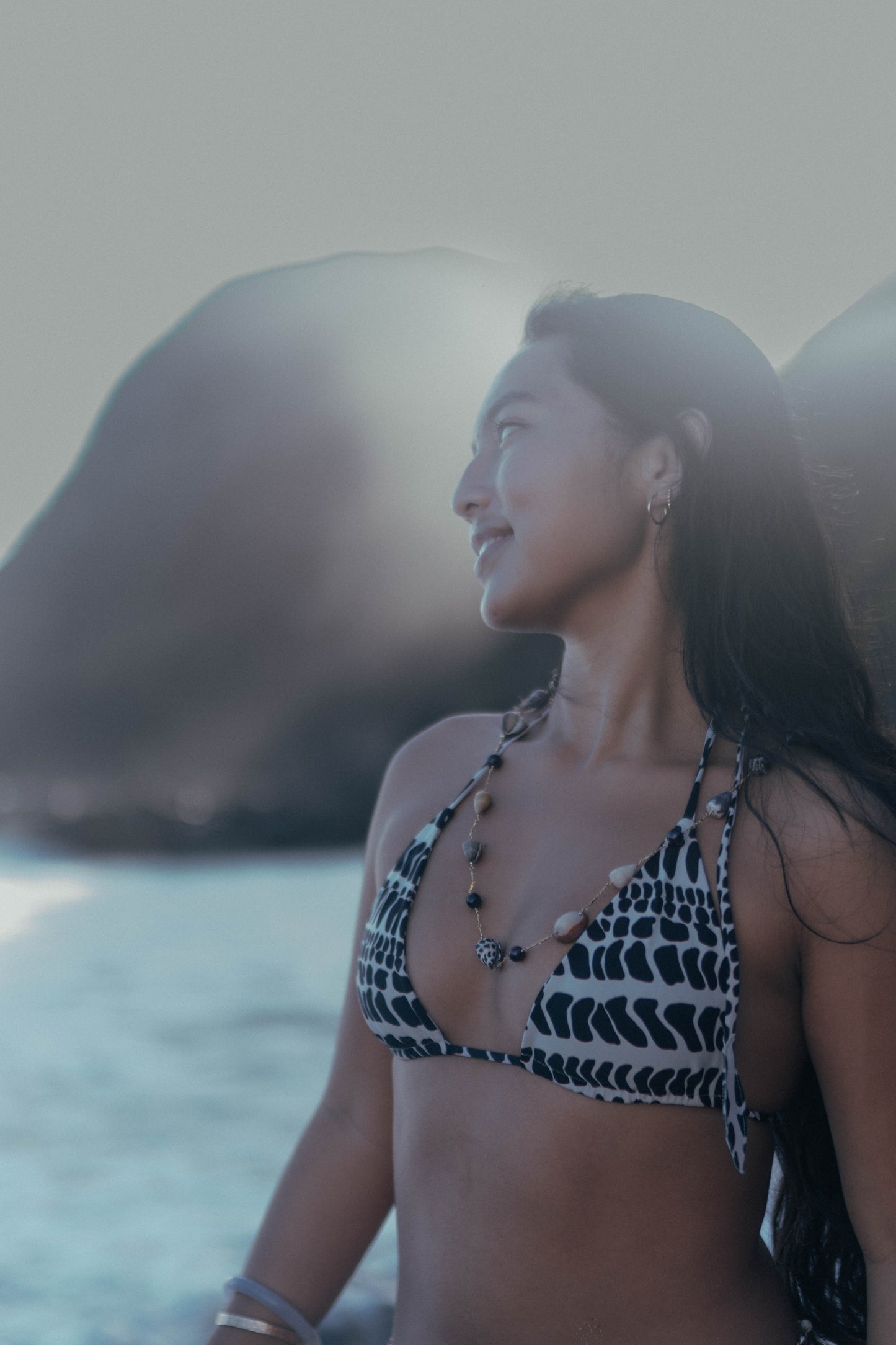 Infinity Necklace -  1 Inch Shells