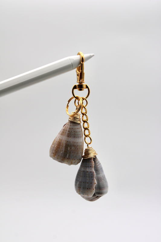 Abbreviated Cone Shell Key Chain