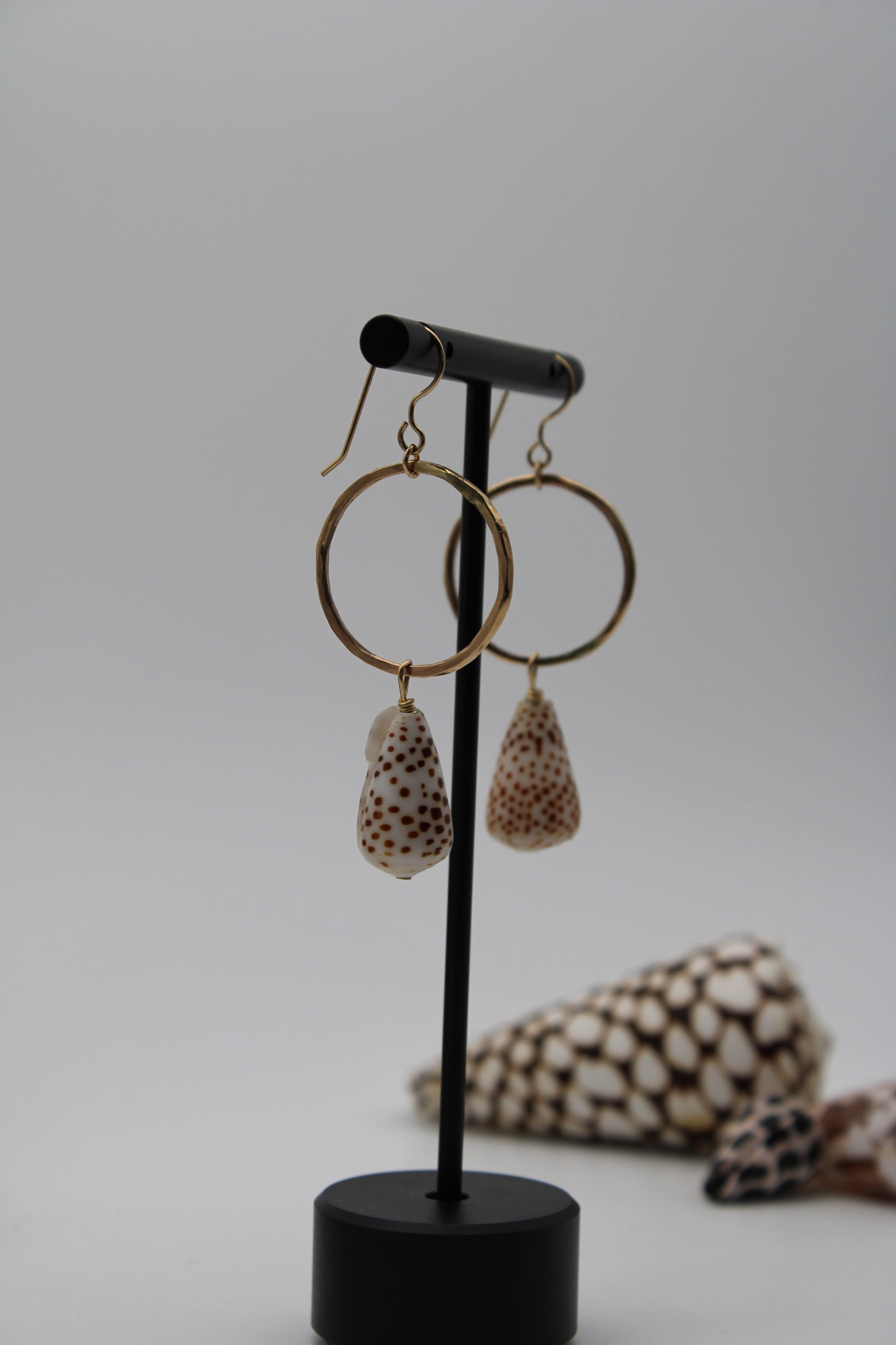 Shell Hoop Earrings